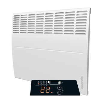 Ecoflex Atlantic elektrische kachel met instelbare thermostaat