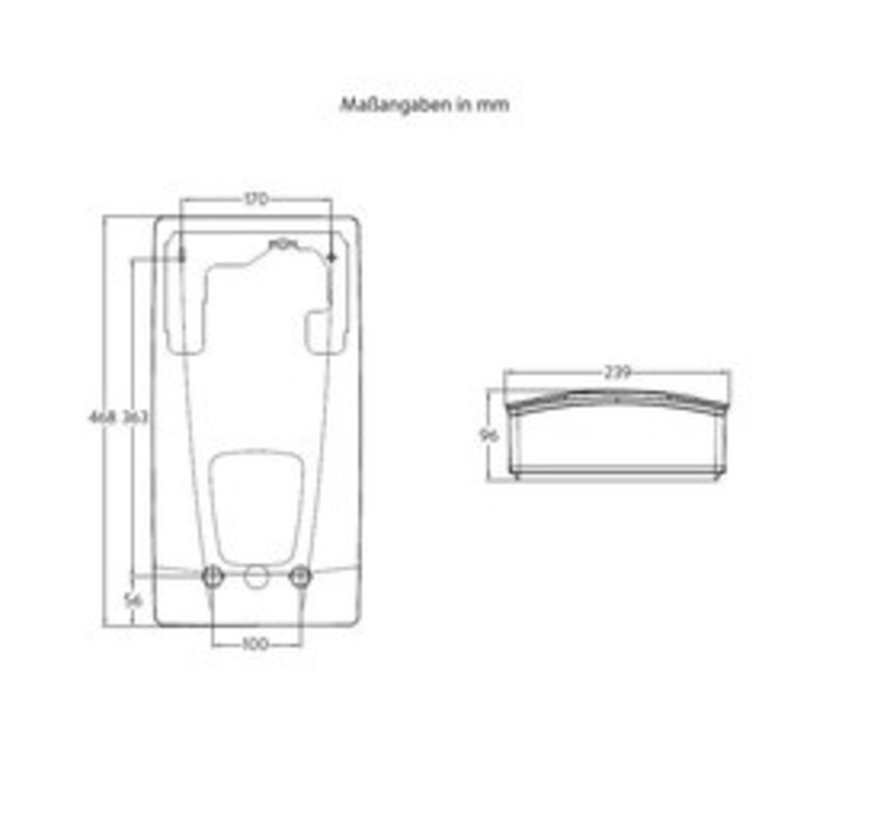 Doorstroomboiler DBX 18 Next, elektronisch 18 kW