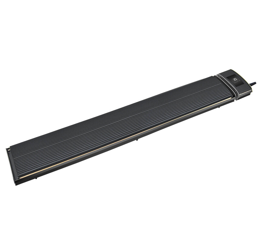 Wifi infrarood terrasverwarmer black heater  1800 - 2400Watt