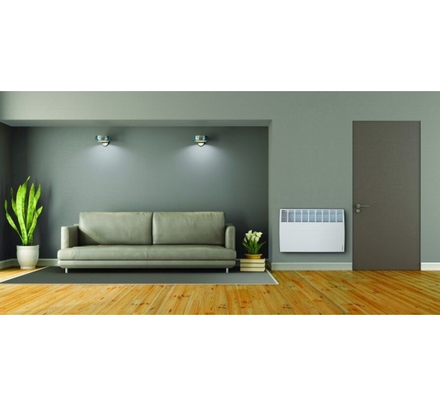 Ecoflex Atlantic elektrische kachel met instelbare thermostaat