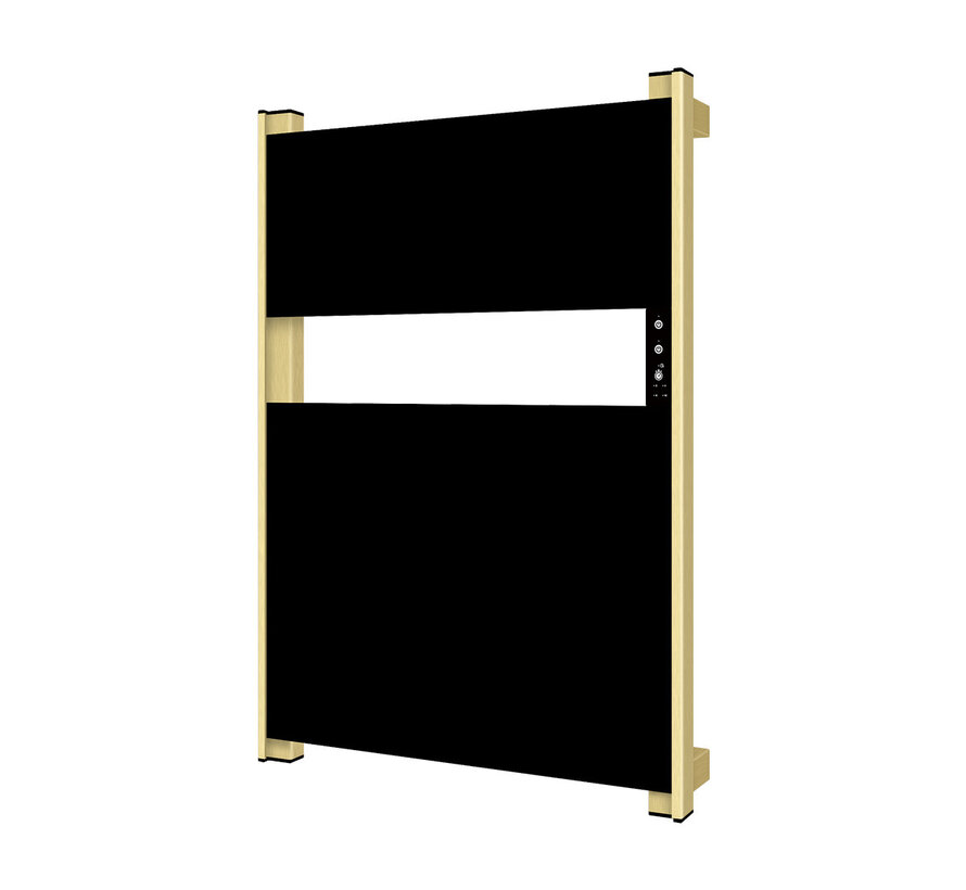 Elektrische radiator Maverick 90Watt black-gold