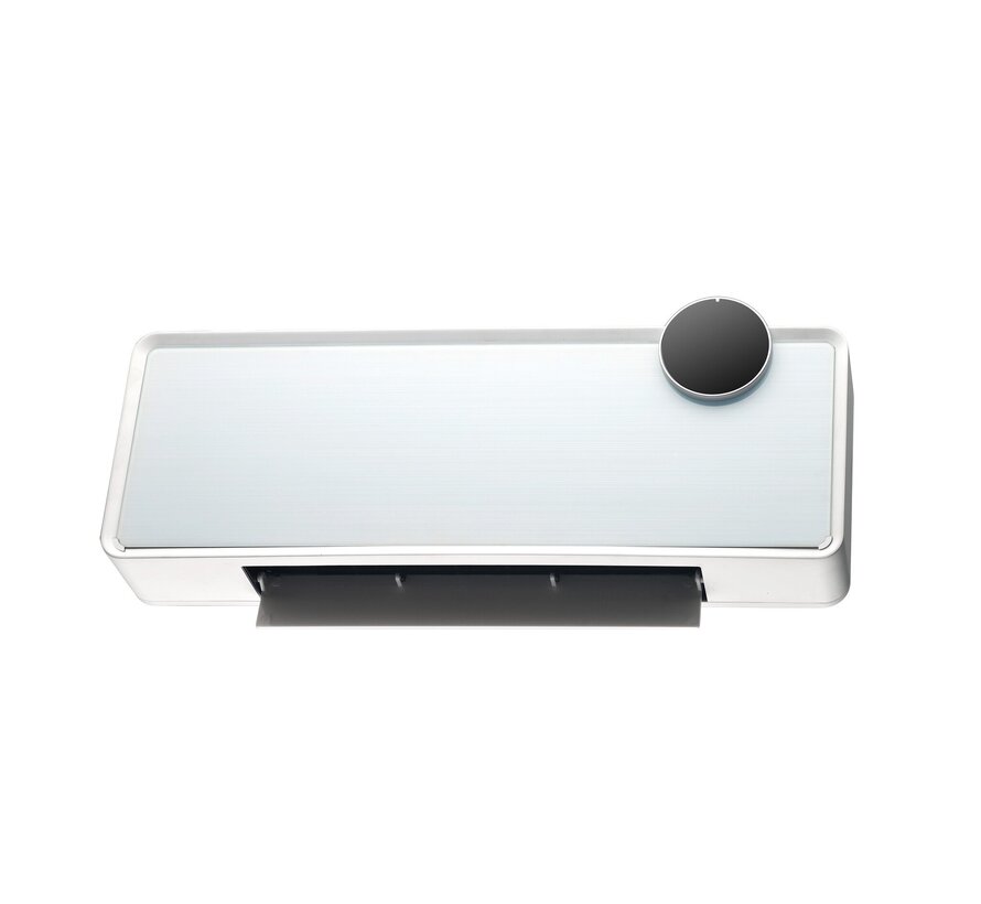 Keramische wandverwarming AmberHeat met Wifi thermostaat