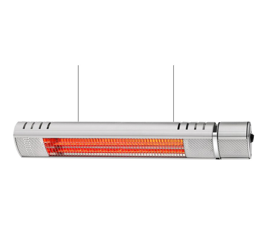 QH-TH Golden heater infrarood 2000W en 3000W met afstandsbediening