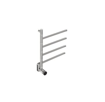 Quality Heating Elektrische handdoek radiator chrome met thermostaat