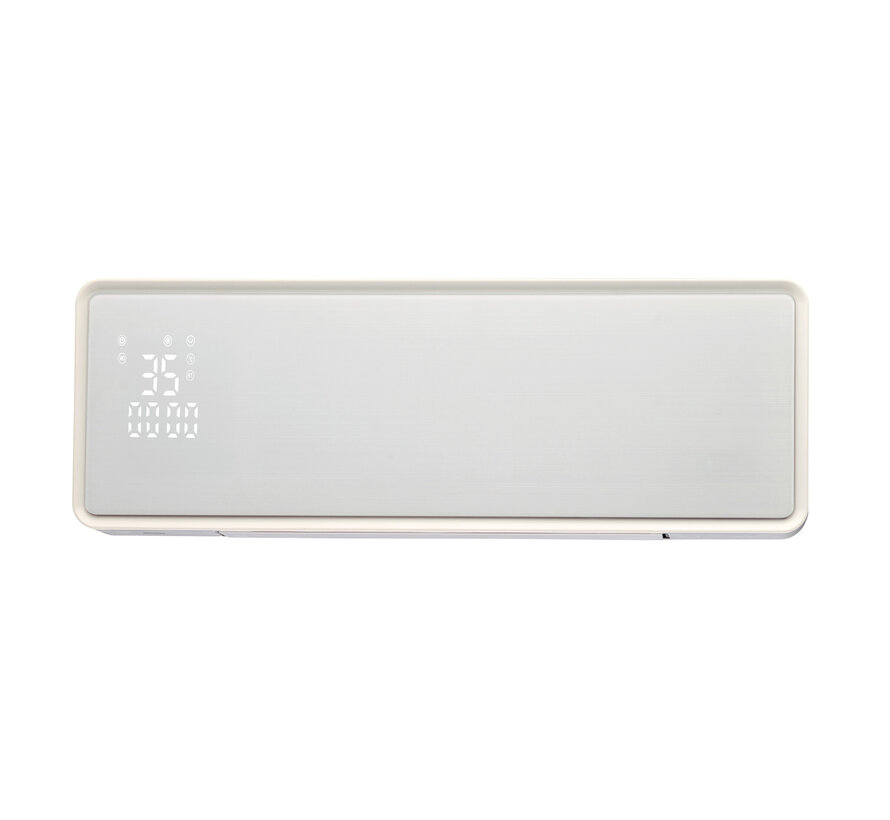 Keramische wandverwarming CeramiHeat met Wifi thermostaat