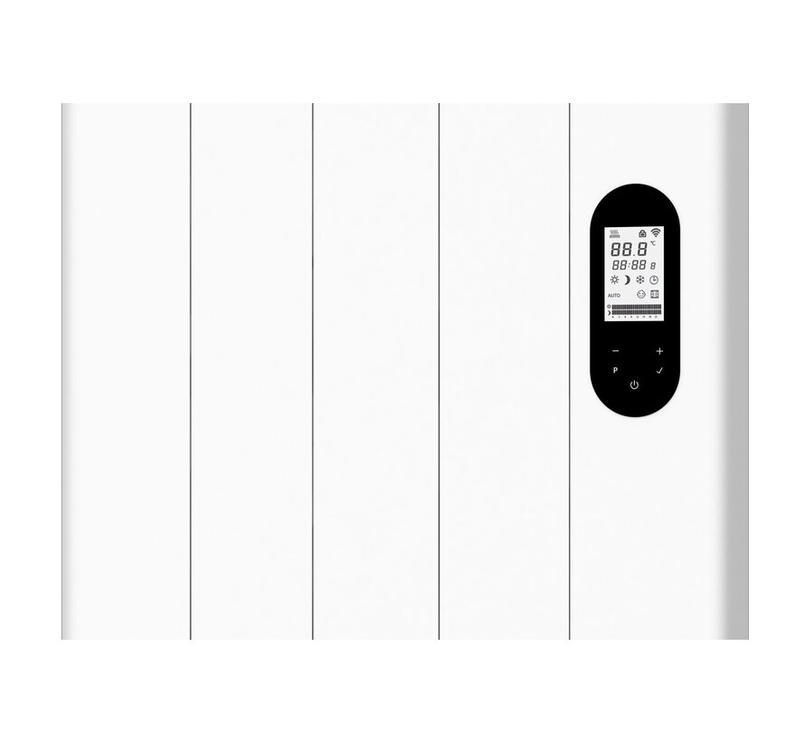 Quality Heating verticale kachel Civetta white