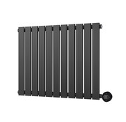 Quality Heating Elektrische radiator horizontaal zwart 800Watt Calysta