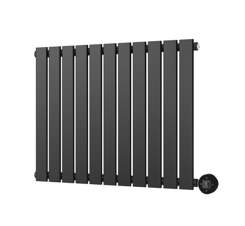 Quality Heating Elektrische radiator horizontaal zwart 800Watt Calysta