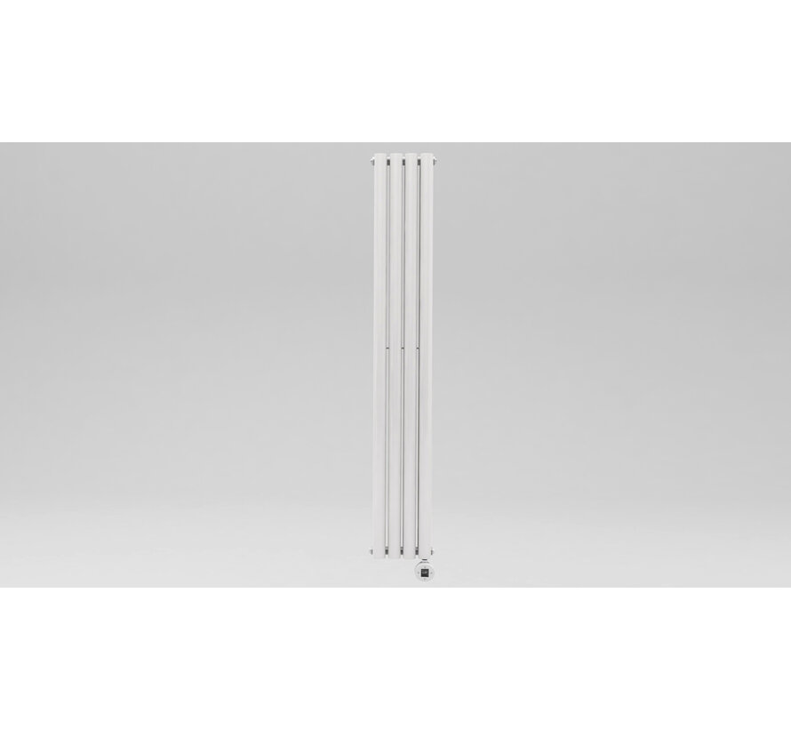 Elektrische radiator verticaal wit Calysta 1000Watt