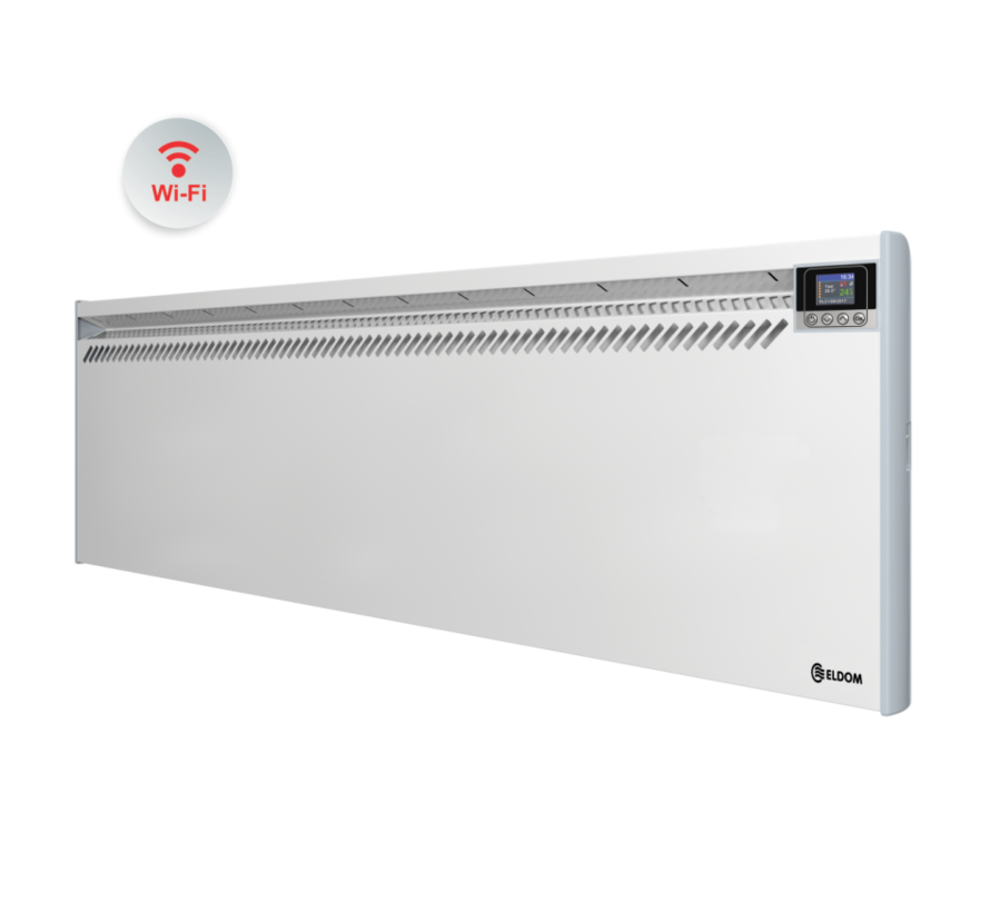 ELDOM Extra Life Eldom Extra Life elektrische wandconvector 1000Watt tot en met 3000Watt