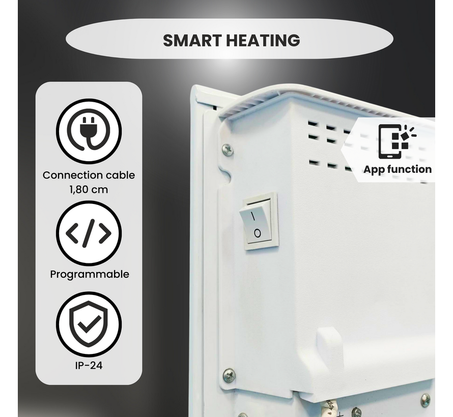 Quality Heating - Eco Slim Wifi white