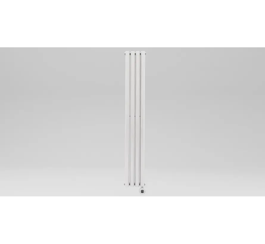 Elektrische radiator verticaal wit Calysta 1000Watt