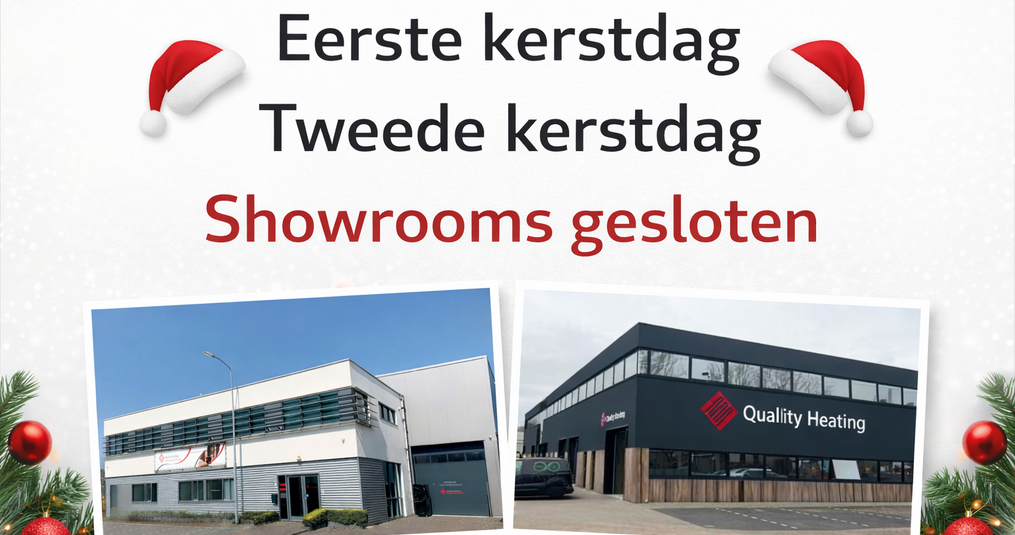 Aangepaste openingstijden showrooms (feestdagen)