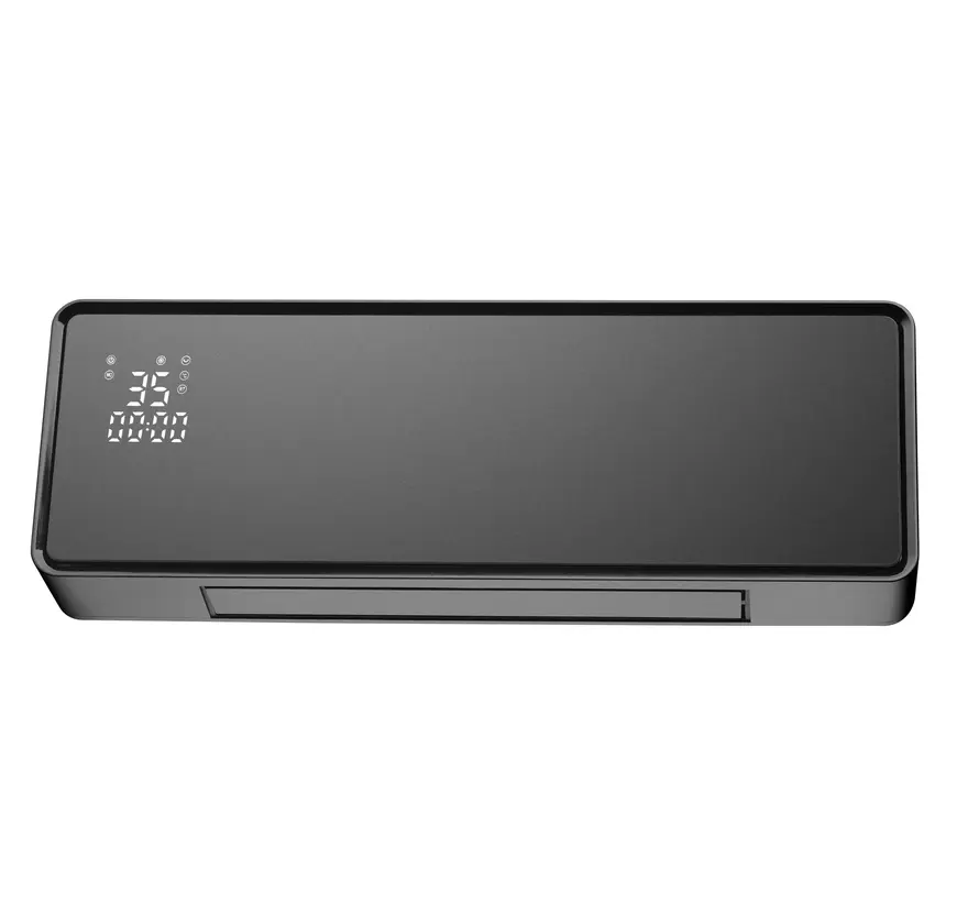 Keramische wandverwarming ThermoBlack met Wifi thermostaat