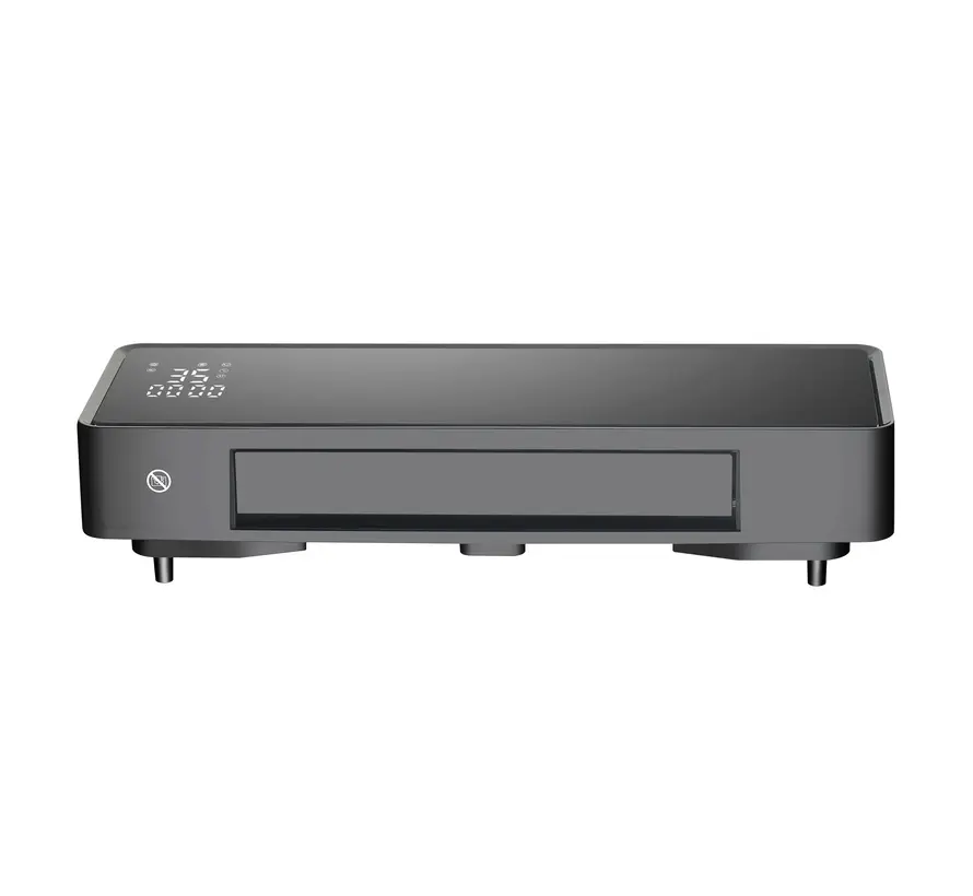 Keramische wandverwarming ThermoBlack met Wifi thermostaat