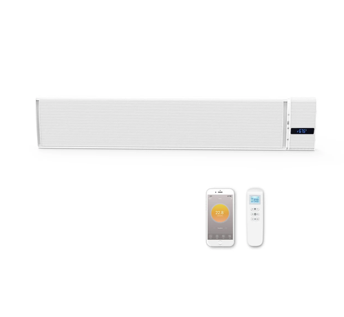 Quality Heating Infrarood terrasverwarmer Whitewarm Wifi 1800 - 2400Watt