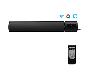 Quality Heating Infrarood terrasheater Caleo Wifi met afstandsbediening