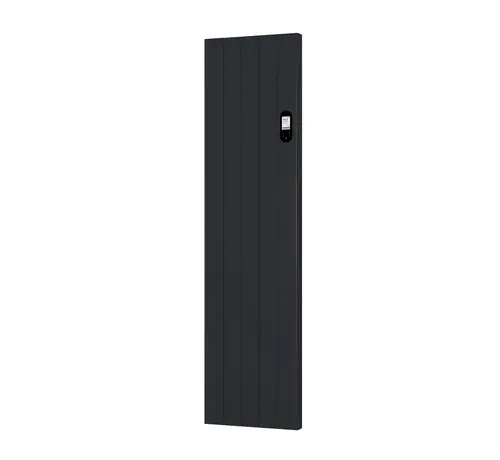 Tweedekans - Quality Heating verticale kachel Civetta black - Zwart