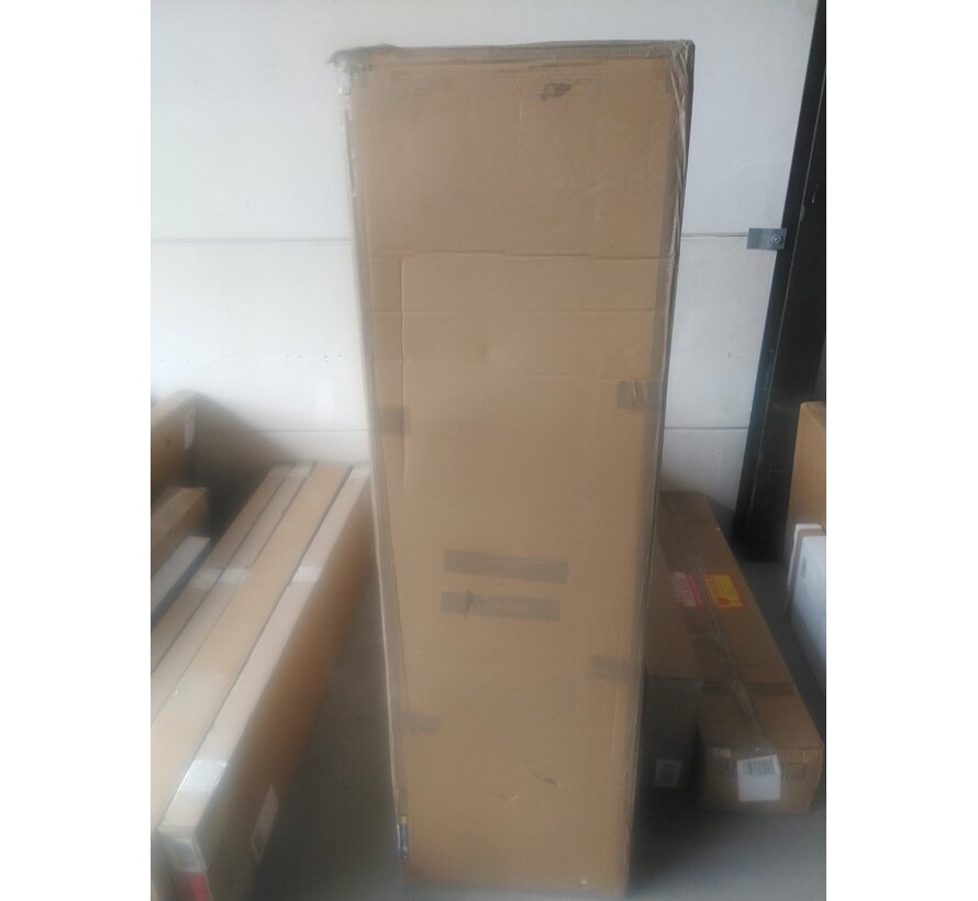 Tweedekans - Quality Heating verticale kachel Civetta black - Zwart
