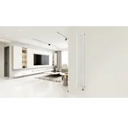 Tweedekans - Elektrische radiator verticaal wit Calysta 1000Watt - Default