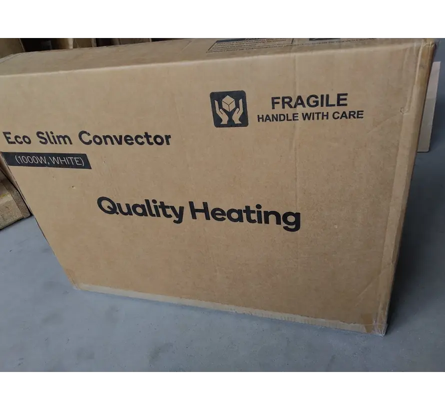 Tweedekans - Quality Heating - Eco Slim Wifi white - Eco Slim - 61,5 x 5 x 40 cm - 1000Watt