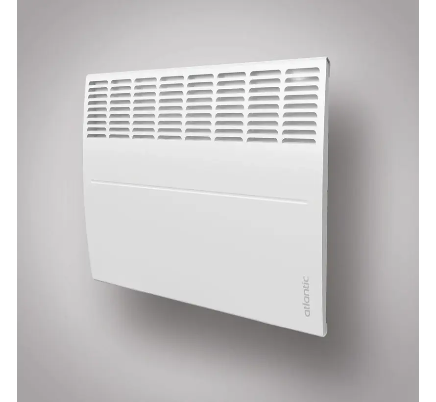 Tweedekans - Ecoflex Atlantic elektrische kachel met instelbare thermostaat - 500 Watt - 51cm (b) x 51cm (h)