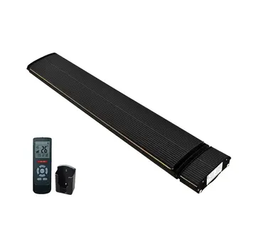 Tweedekans - Infrarood terrasverwarmer black heater instelbaar met 1800 - 2400Watt - 2400 Watt
