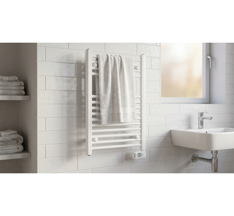 Adax Comfort elektrische handdoekradiator 300 - 600Watt White