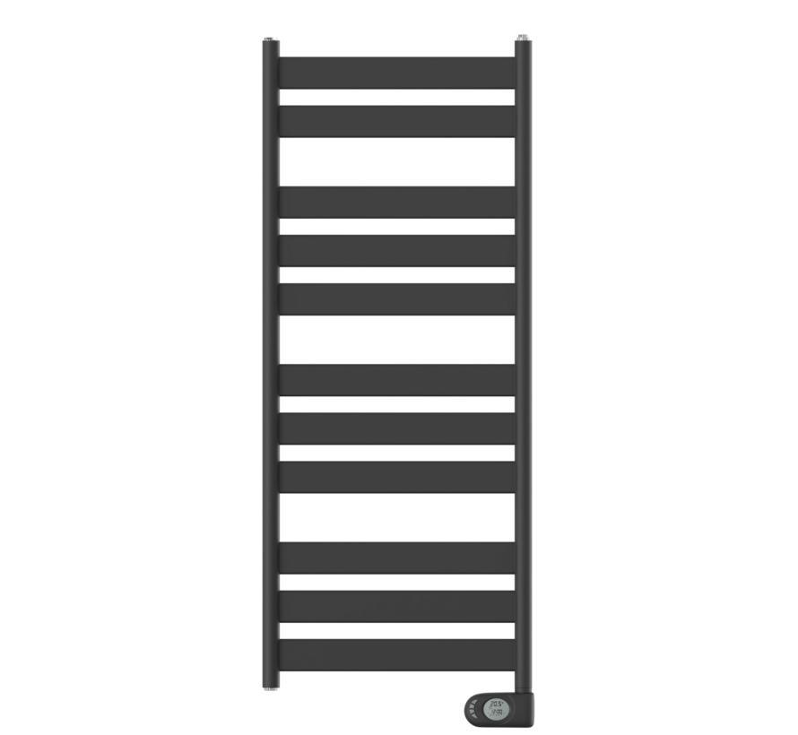 Adax Wave elektrische handdoekradiator 300 - 750Watt Black