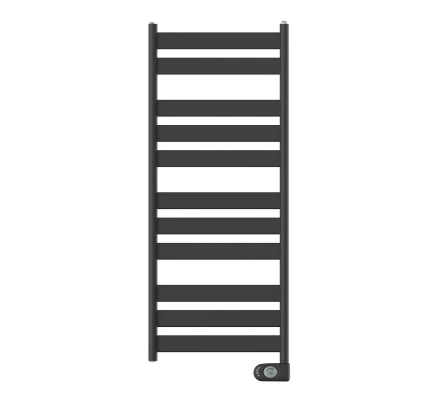 Adax Wave elektrische handdoekradiator 300 - 750Watt Black