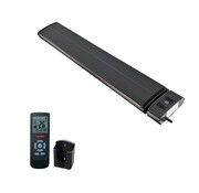 Tweedekans - Wifi infrarood terrasverwarmer black heater 1800 - 2400Watt - 1800 Watt