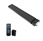 Tweedekans - Wifi infrarood terrasverwarmer black heater  1800 - 2400Watt - 1800 Watt