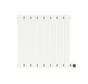 Tweedekans - Elektrische radiator horizontaal wit 800Watt Calysta - Default