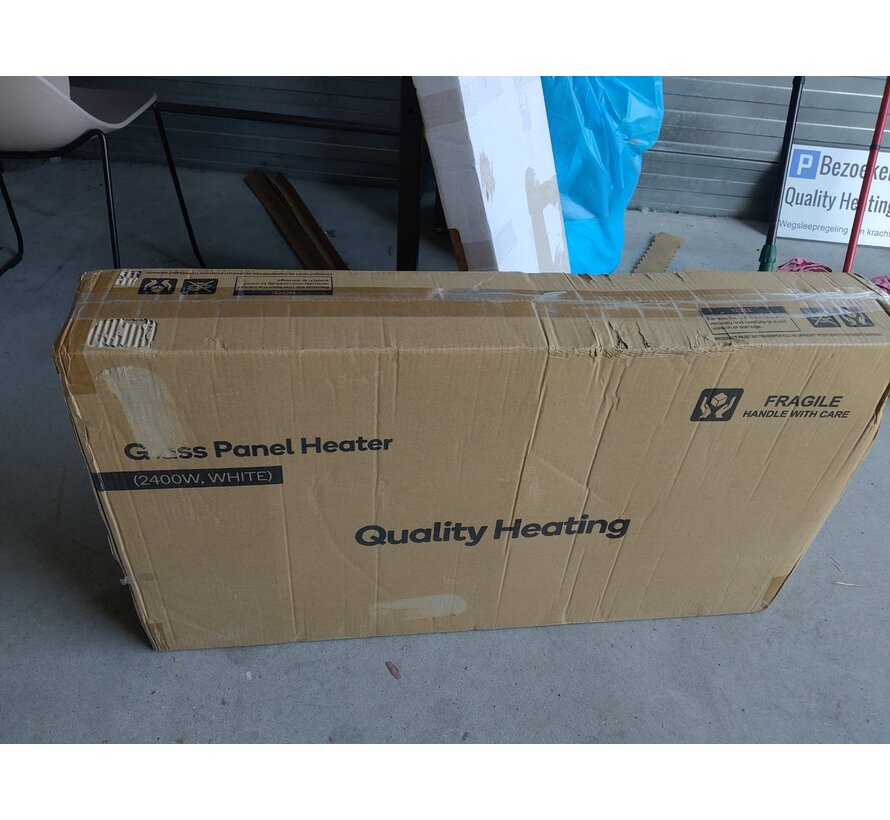 Tweedekans - Quality Heating - Élégance Wifi - Élégance -  83 x 45 cm - 2400Watt