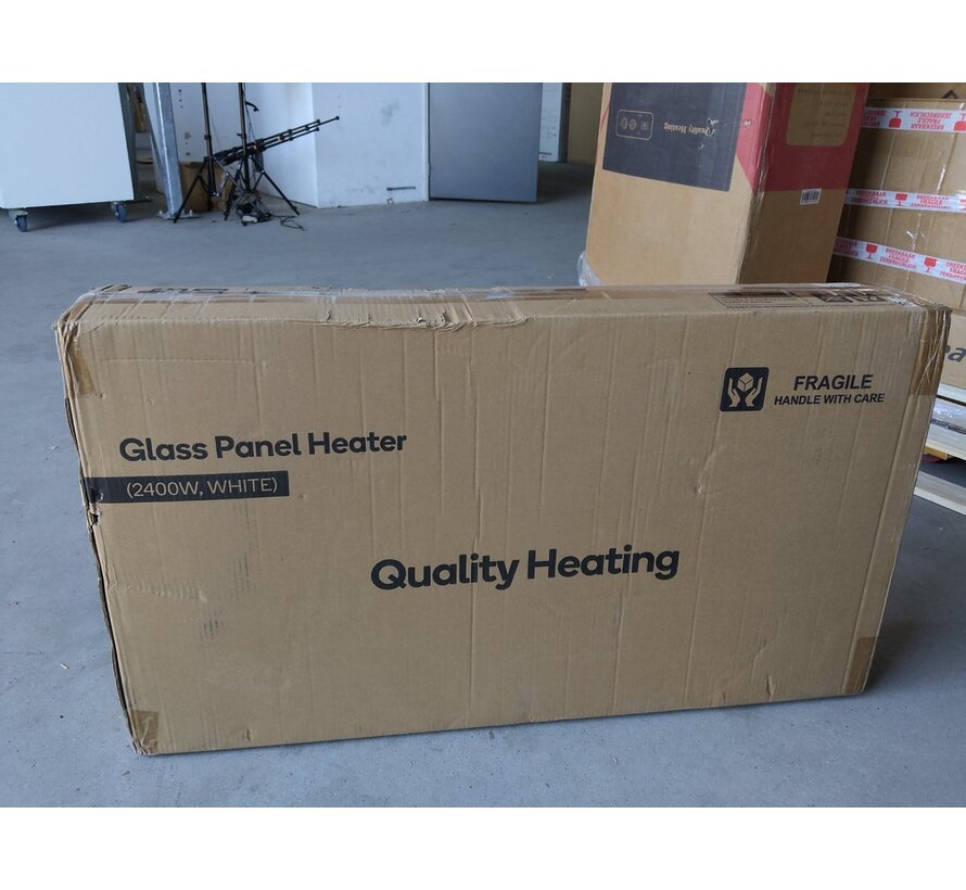 Tweedekans - Quality Heating - Élégance Wifi - Élégance -  83 x 45 cm - 2400Watt