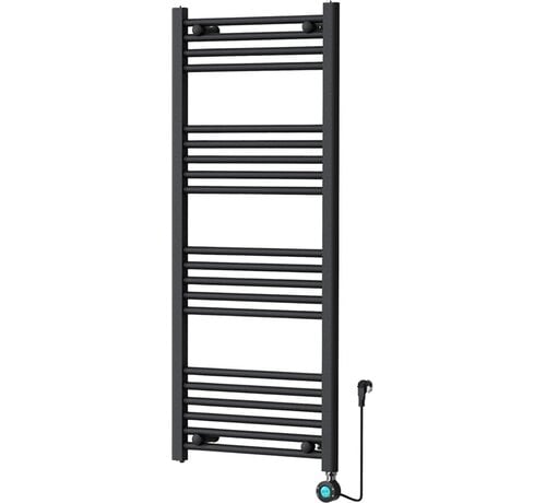 Tweedekans - Handdoekradiator Elektrisch met Digitale Thermostaat - Radiator Badkamer - 1200 × 500 mm - Mat zwart - 500 Watt - Default