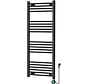 Tweedekans - Handdoekradiator Elektrisch met Digitale Thermostaat - Radiator Badkamer - 1200 × 500 mm - Mat zwart - 500 Watt - Default
