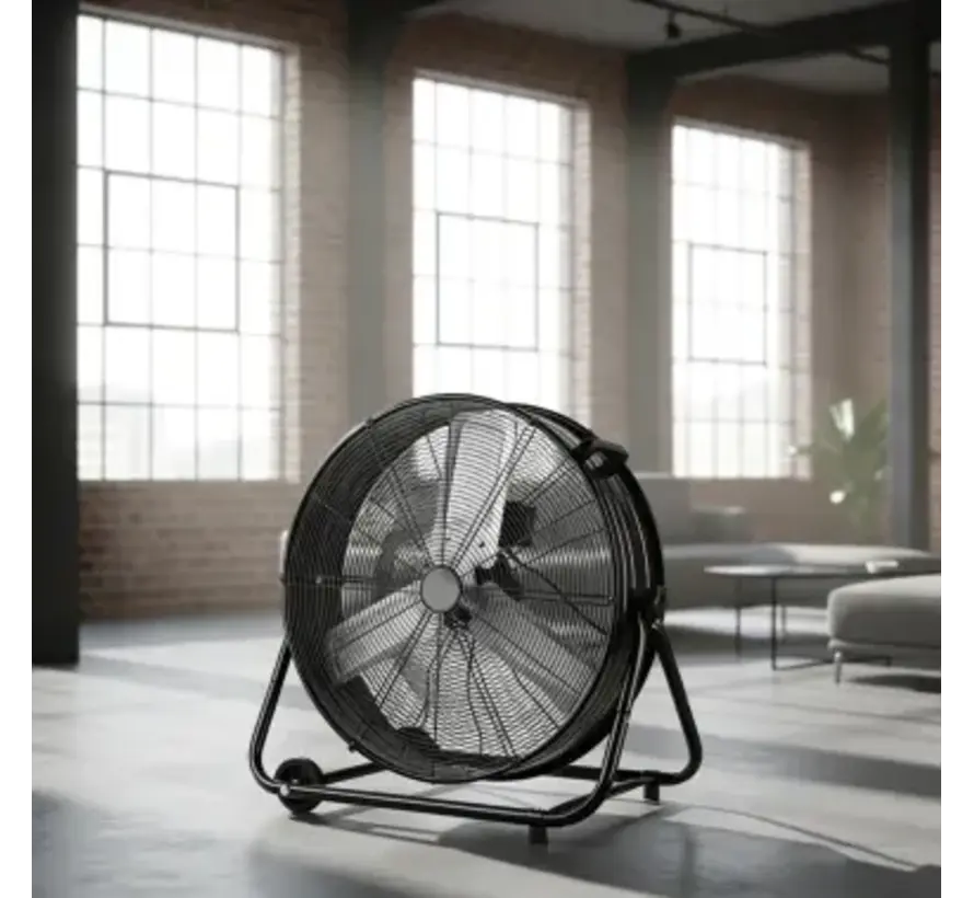 Industriële verrijdbare ventilator 360W – 90 cm