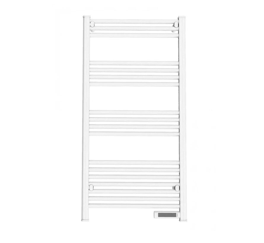 Tweedekans - Slimme elektrische handdoekradiator met digitale bediening white 425Watt - Default