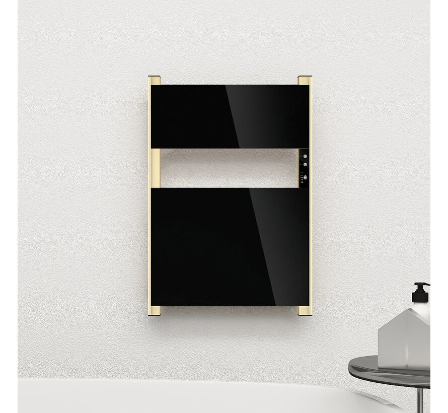 Tweedekans - Elektrische radiator Maverick 90Watt black-gold - Default