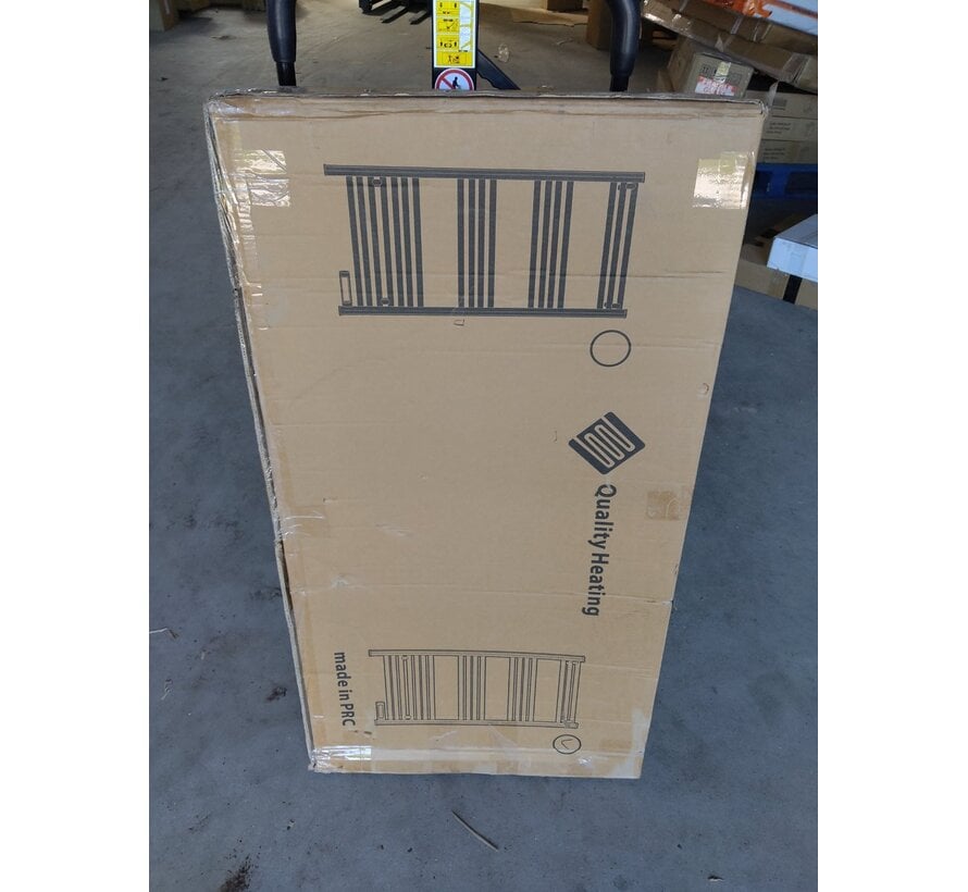 Tweedekans - Slimme elektrische handdoekradiator met digitale bediening white 425Watt - Default
