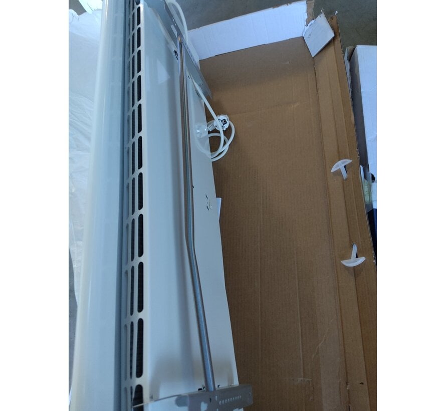 Tweedekans - Adax neo elektrische verwarming - 1400 Watt 37cm (h) x 105cm (b)-Wit