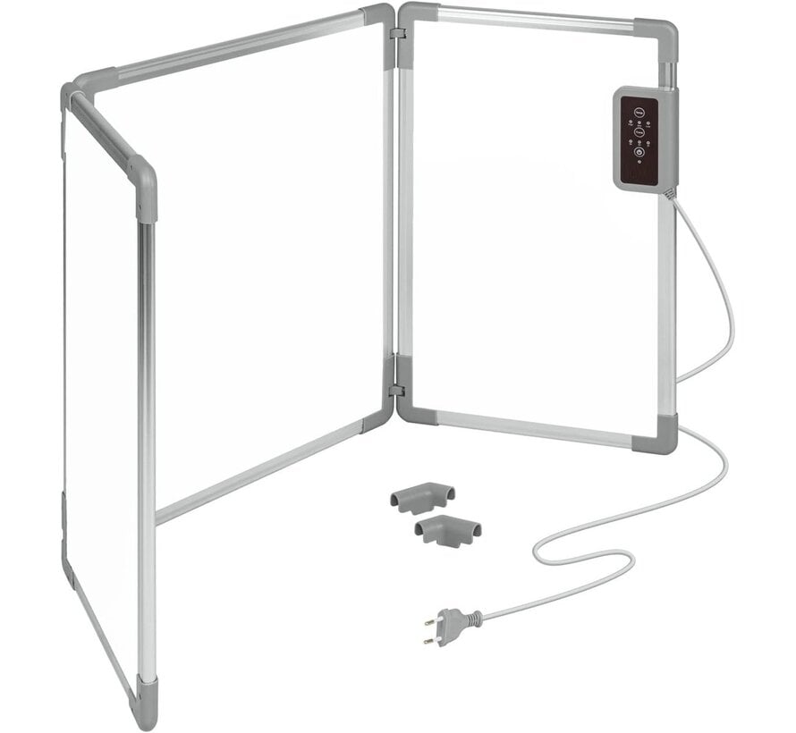 Infrarood verwarming vouwbaar 350Watt - Timer - Instelbaar