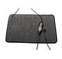 Tweedekans - Warmte mat vermogen instelbaar met controller en timer functie - V14 - Antraciet 40 x 60 cm met controller