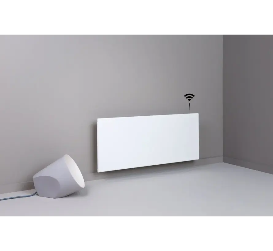 Tweedekans - Quality Heating - Eco Slim Wifi white - Eco Slim - 61,5 x 5 x 40 cm - 1000Watt