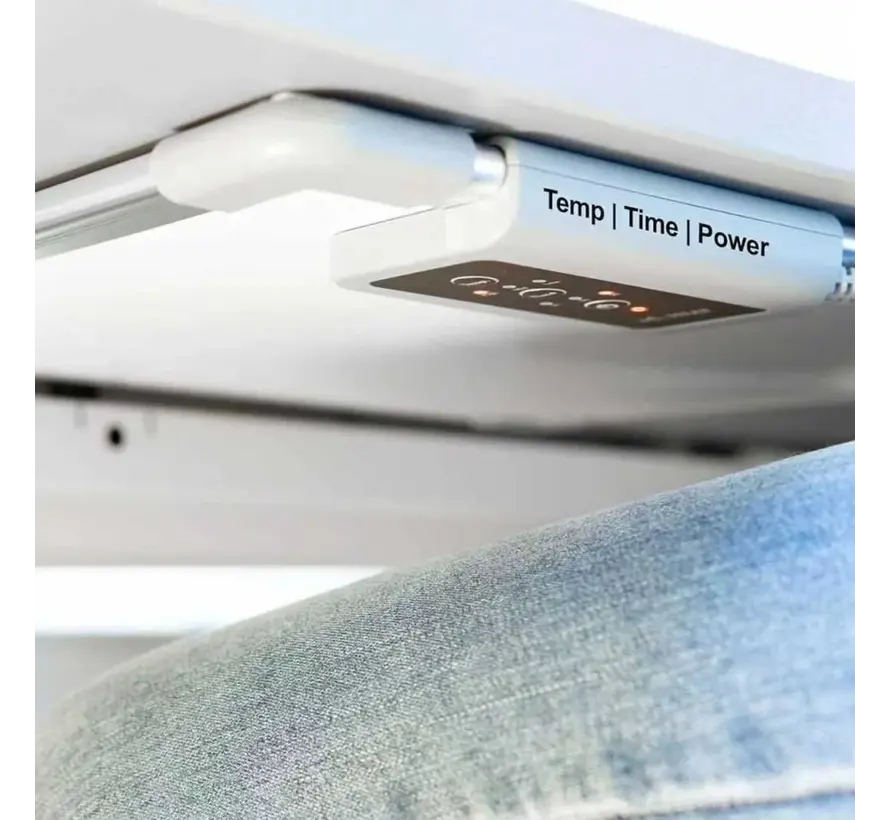 Infrarood verwarming voor bureau - 100 watt - 30 x 50 cm