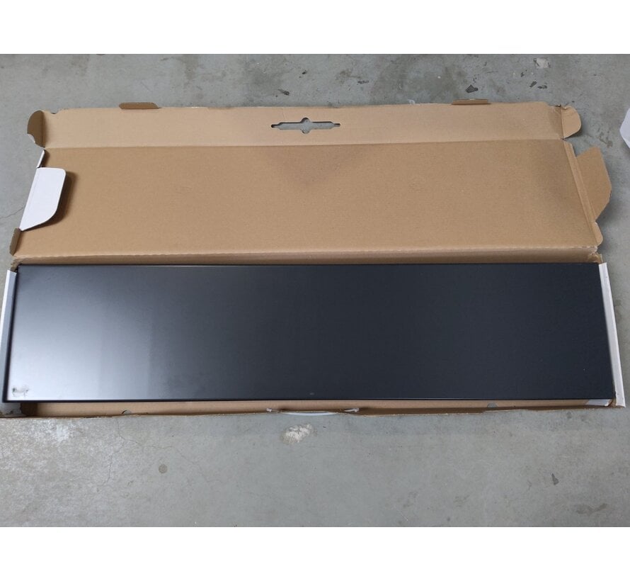 Tweedekans - Adax neo Wifi zwart elektrische verwarming - 2000Watt 33cm x 143cm