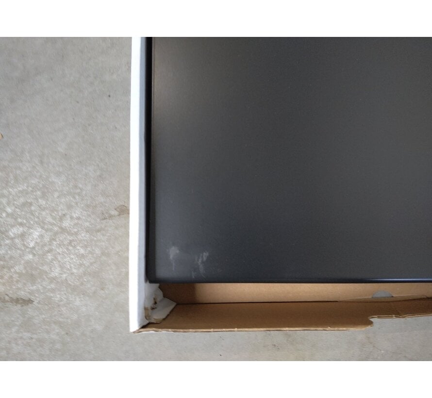 Tweedekans - Adax neo Wifi zwart elektrische verwarming - 2000Watt 33cm x 143cm