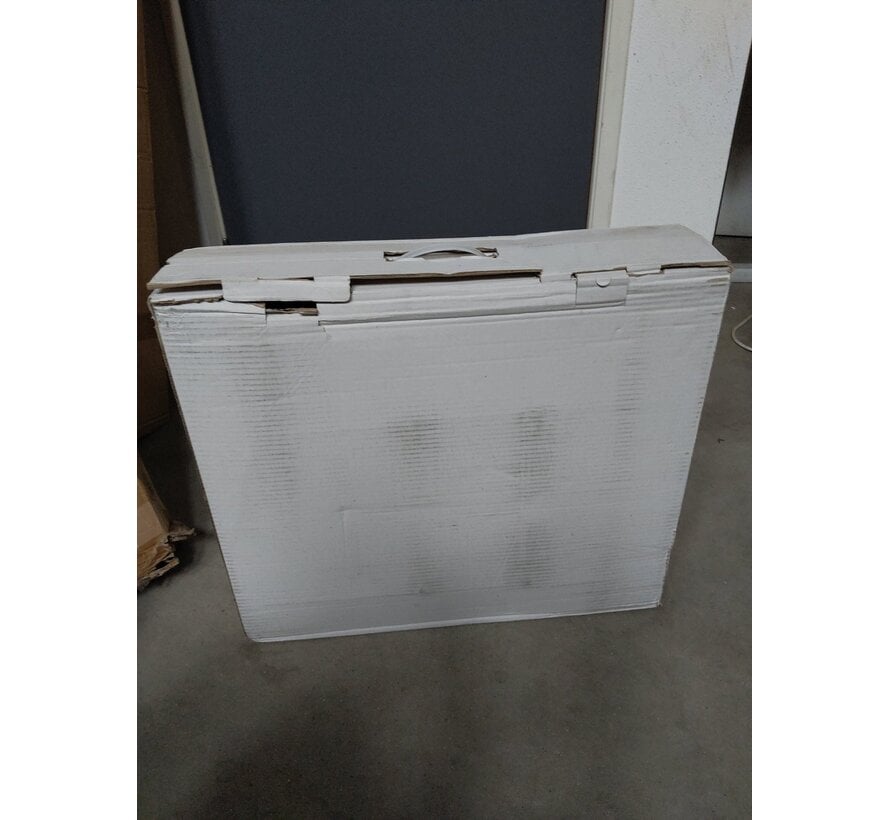 Tweedekans - Ecoflex Atlantic elektrische kachel met instelbare thermostaat - 1000 Watt - 46cm (b) x 46cm (h)