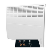 Tweedekans - Ecoflex Atlantic elektrische kachel met instelbare thermostaat - 2500 Watt - 91cm (b) x 46cm (h)